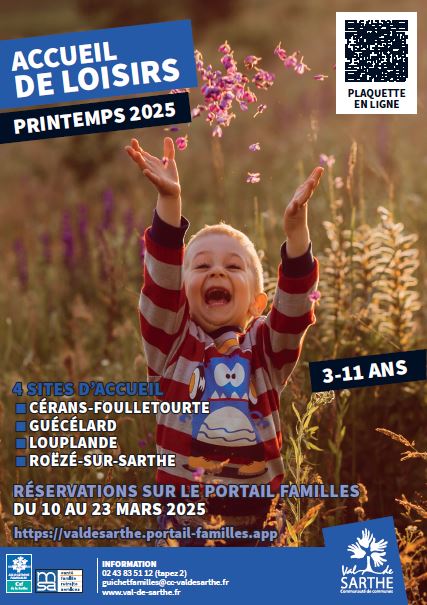 Accueil de loisirs printemps 2025