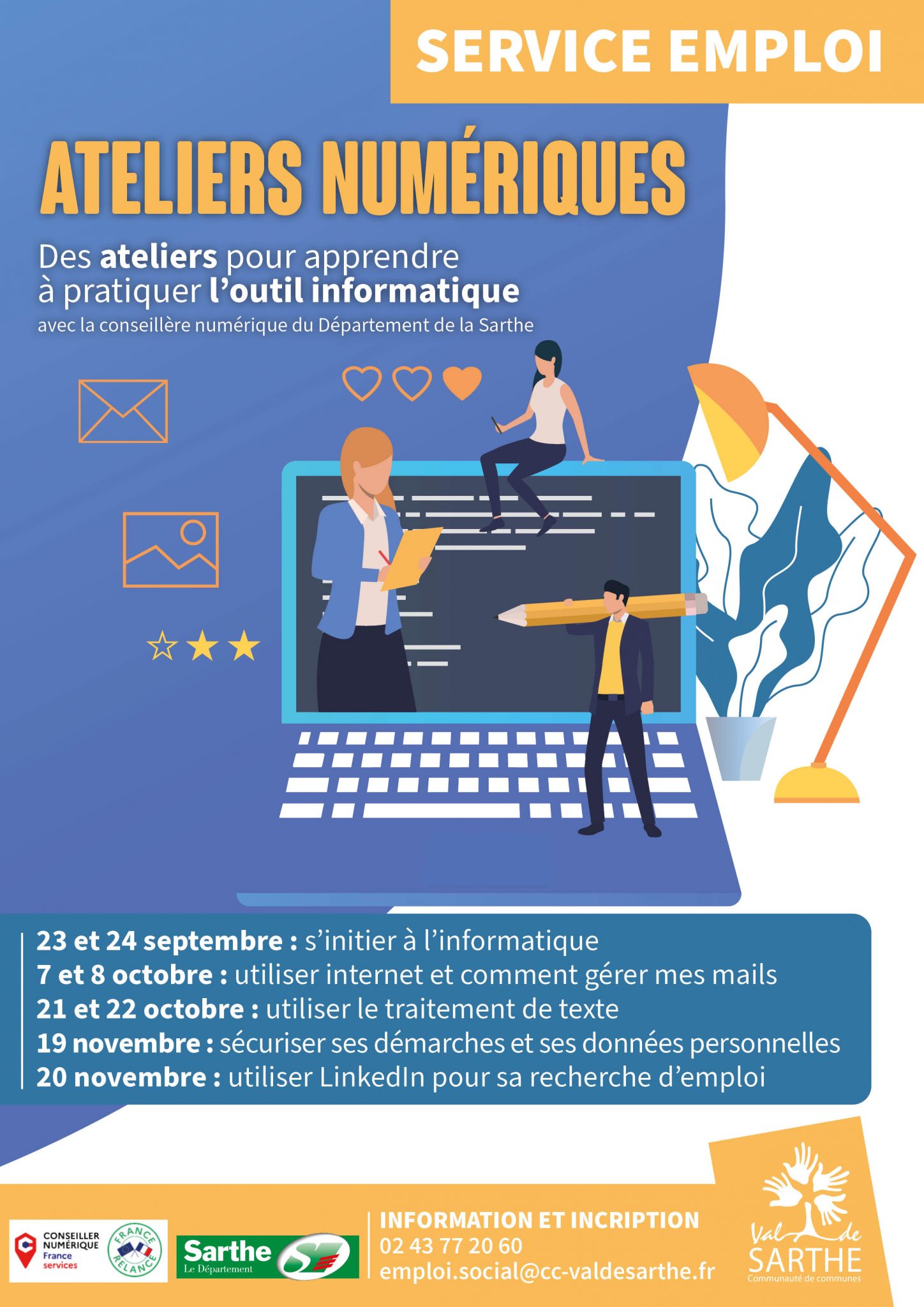 Ateliers numériques - Commune de SPAY