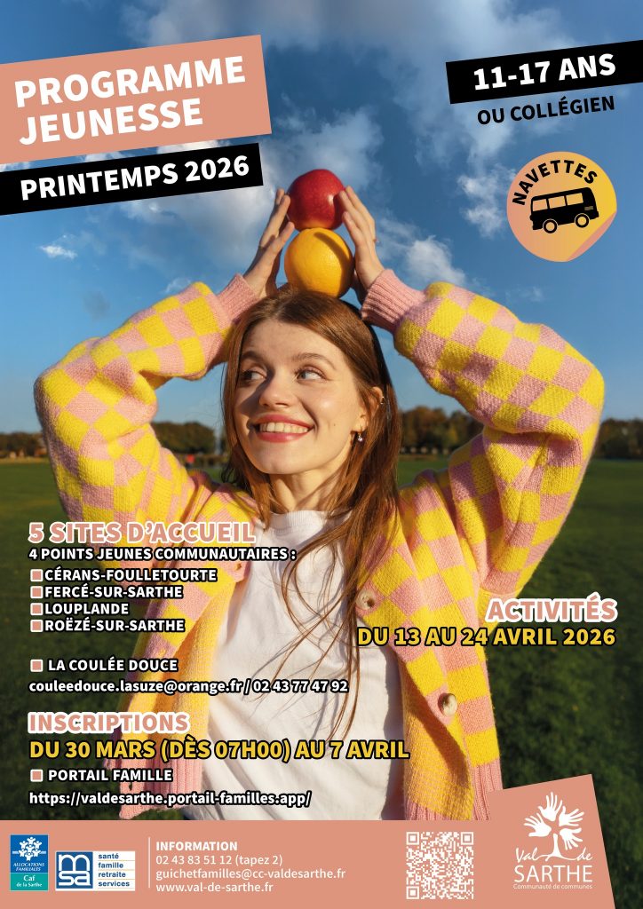 Programme jeunesse (11-17 ans)